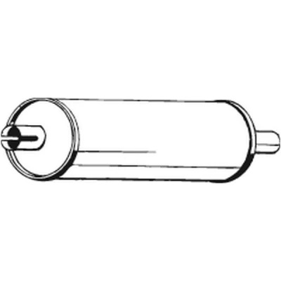 Imagen de BOSAL 176 401 Silenciador Intermedio MERCEDES BENZ: T1 Bus, Furgón