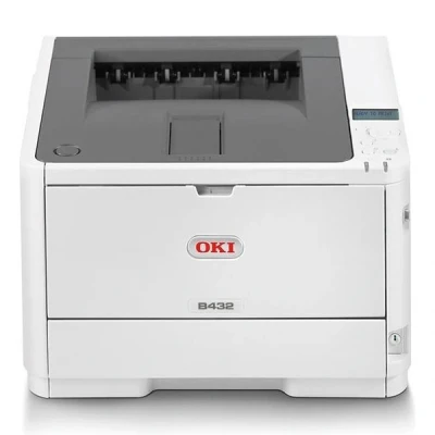 Imagen de Impresora OKI B432dn con tecnología Laser LED, A4, monocromo, dúplex, 40 páginas por minuto
