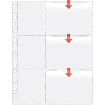 Imagen de VELOFLEX 5347200 sobres para fotos DIN A4, fotos, fundas de colección, tamaño 9 x 13cm horizontal, 5 unidades