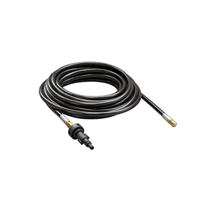 Imagen de LAVOR Sonda Spurgatubi de 10 metros empaquetada, accesorio para hidrolimpiadoras agua fría con casquillo bayoneta, color negro