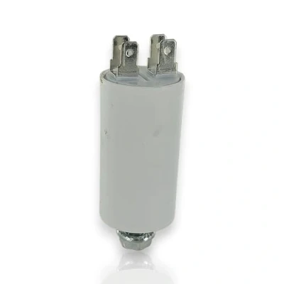 Imagen de DL pro Condensador universal de 6,3 µF, 450 V, con banderas y tornillo fijación CBB60