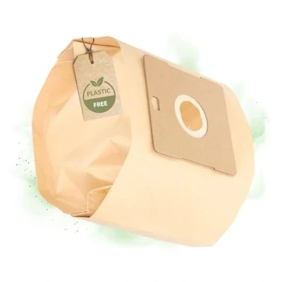 Imagen de 10 bolsas de papel filtro compatibles con aspiradoras AmazonBasics 3 l, Amazon Basics W11, Swirl Y101, Menalux 4000, VCB43B1 70EU4
