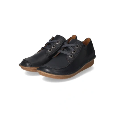 Imagen de Clarks Zapatos con cordones, Mujer, Talla: 38, Blau Piel