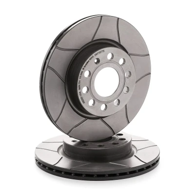 Imagen de BREMBO MAX LINE 09.9167.75 Disco de freno 280 22 5 ranurado, ventilación interna revestido altamente carbonizado con tornillos norauto, oscaro, mister