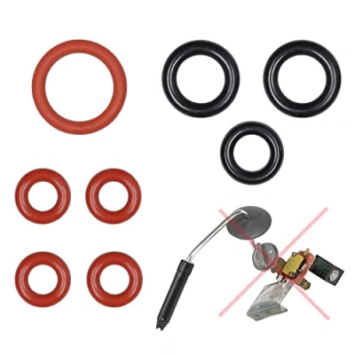Imagen de Junta, juego de mantenimiento, juntas tóricas, compatible con Saeco Gaggia Bosch Solis König Rotel para agua caliente, válvula vapor + Pannarello Set 15