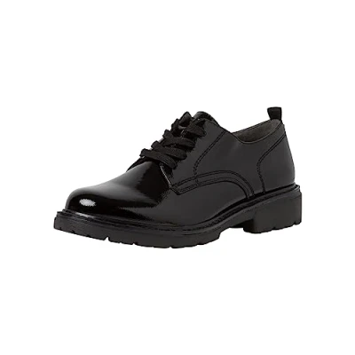 Imagen de Jana Zapatos con cordones, Mujer, Talla: 39, Black Piel de imitación alta calidad