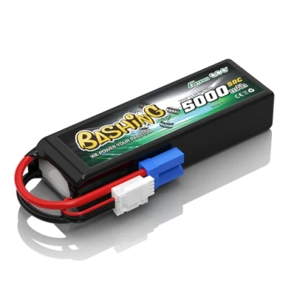 Imagen de Gens ace 3s Lipo Batería 5000mAh 50C 11.1V con EC5 Conector para RC Helicóptero Car Truck Boat Hobby,para la mayoría de los Coches a Escala 1/8,1/10