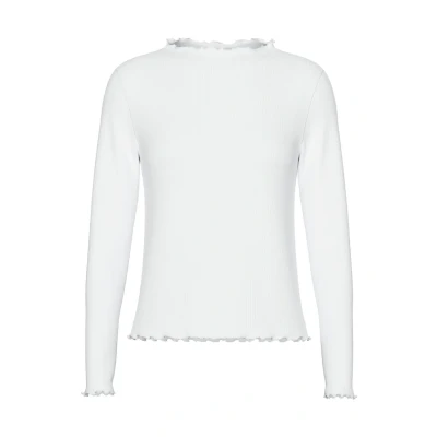 Imagen de Pieces Pcnicca Camiseta de manga larga, Mujer, Talla: XS, Bright white