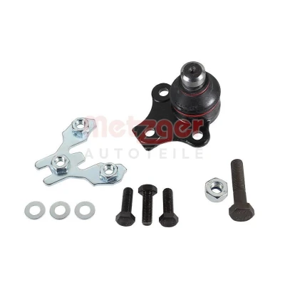Imagen de METZGER 57006718 Rótula de suspensión Eje delantero, derecha, izquierda, debajo con material montaje añadido KIT + 19
