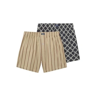 Imagen de Abanderado Bóxers abiertos de punto Esenciales Estampados Hombre x2, Multicolor (Gris Estampado), 52