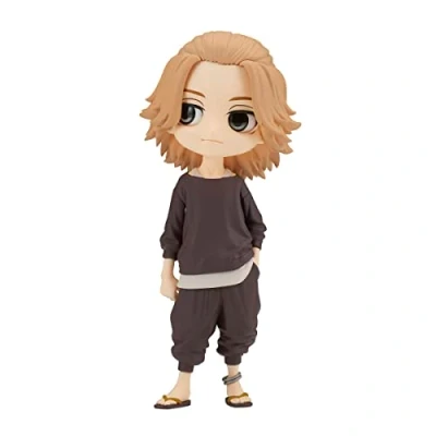 Imagen de Banpresto Figura Q Posket Manjiro Sano Tokyo Revengers, Plain Clothesver (Ver.B), 14 cm Multicolor BP88148