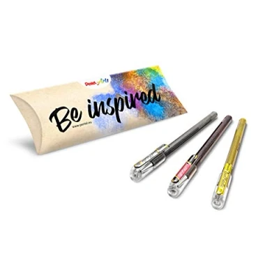 Imagen de Pentel K110 Hybrid Dual Metallic efecto doble color set 3 unidades colores surtidos
