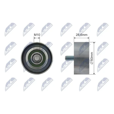 Imagen de NTY RNK HY 521 Rodillo Guia KIA: cee‘d II Sportswagon, Hatchback, HYUNDAI: i30 III Hatchback