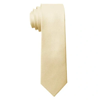 Imagen de MASADA Corbata para Hombre elaborada a mano y con gran esmero 6 cm de ancho Champaña