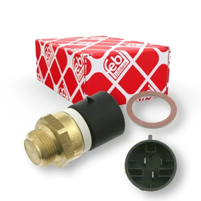 Imagen de FEBI BILSTEIN 17696 Interruptor de temperatura, ventilador del radiador con junta anular OPEL: Calibra A, Astra F CC, Kadett E CC
