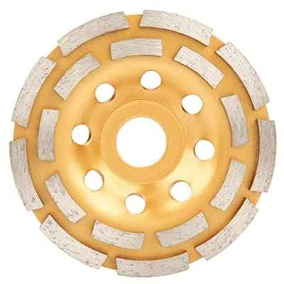 Imagen de disco de molienda, pulido doble hilera diamante 115/125/180 mm Corte concreto ladrillo para amoladora angular(115mm)