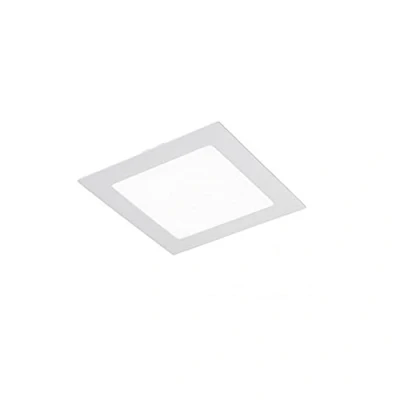 Imagen de wonderlamp Downlight LED extraplano Cuadrado blanco W E000047 18W 6000K (Luz fría)
