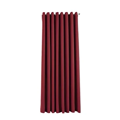 Imagen de Gardinenbox Newyork 201920600 Cortina Opaca (225 x 295 cm), Color Burdeos