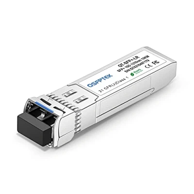Imagen de QSFPTEK 10G SFP+ Módulo 1310nm 10km DDM LC Monomodo Transceptor 10GBASE LR para Arista SFP