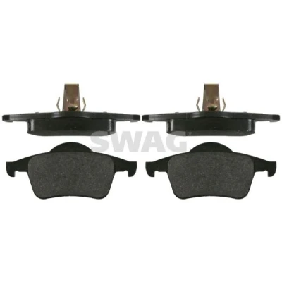 Imagen de SWAG 55 91 6360 Juego de pastillas freno Eje trasero excl. contacto avisador desgaste con clip émbolo VOLVO: S60 I, XC70 I Cross Country