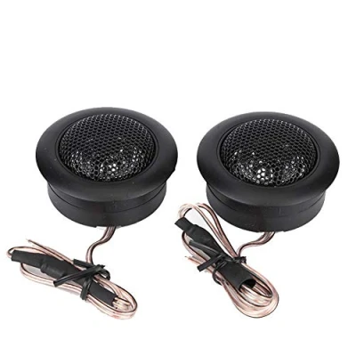 Imagen de Tuiters Altavoz Coche, Altavoces Tweeter para 1 Par de 12V 120W Coche Mini Cúpula, Tweeters Automóviles con una Fuente Alimentación CC