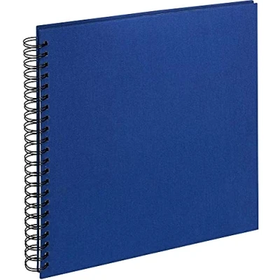 Imagen de walther design Cloth Álbum con Espiral, Lino, Azul, 30 x cm