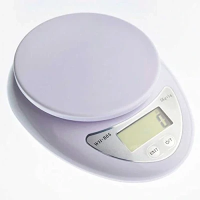 Imagen de OcioDual Bascula de Cocina Digital Electronica Desde 1gr hasta 5000gr 5kg Pilas Incluidas