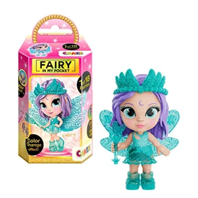 Imagen de CRAZE Fairy In My Pocket, Hada de Juguete Coleccionable con alas y Accesorios, 18 Modelos para coleccionar, Efectos Especiales, Hadas los Dientes