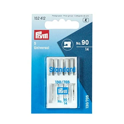 Imagen de Prym Agujas elásticas para máquina de Coser, Metal, Plateado, 9.3 x 5.7 0.7 cm