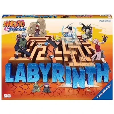 Imagen de Ravensburger Laberinto Mágico Naruto Shippuden, Juego De mesa, 2 a 4 Jugadores, 7+ Años