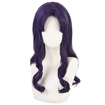 Imagen de HIROAKIYA Misato Katsuragi Wig, Cosplay Wig with Cap