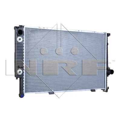 Imagen de NRF EASY FIT 53870 Radiador, refrigeración del motor Aluminio 650 425 42 con clip de émbolo Aletas soldadas BMW: 5 Berlina, Touring