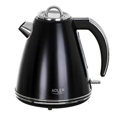 Imagen de Adler AD 1343 STRIX Hervidor de agua (metal, 1,5 L), color negro