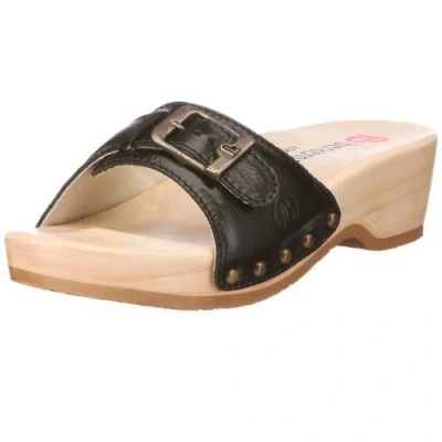 Imagen de Berkemann Hamburg, Zuecos Mujer, Negro (Schwarz/Schwarz), 40 EU