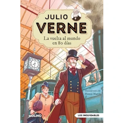 Imagen de Julio Verne La vuelta al mundo en 80 días (edición actualizada, ilustrada y adaptada) (Inolvidables)
