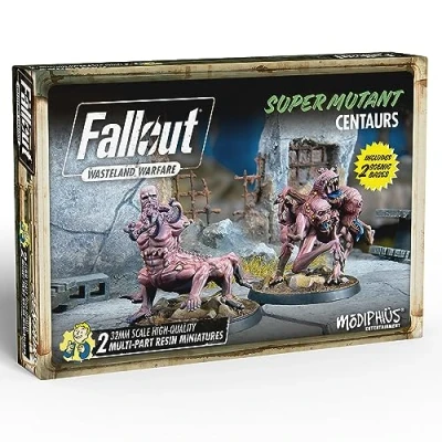 Imagen de Modiphius Entertainment Fallout Wasteland Warfare Super Mutants: Centaurs Miniatures Unpainted
