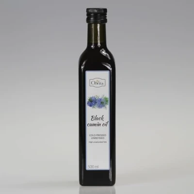 Imagen de Aceite de comino negro crudo prensado en frío Ol&#039;Vita 500 ml