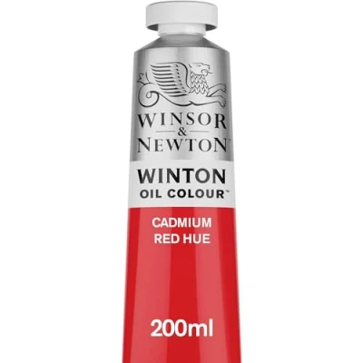 Imagen de Winsor &amp; Newton Winton Tubo de Pintura al Óleo, 200 ML, Rojo (Tono cadmio)