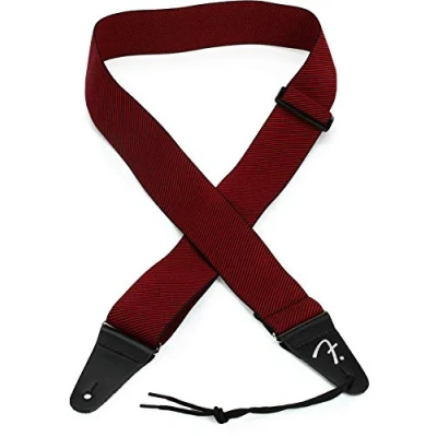 Imagen de Fender® WeighLess™ Tweed Correa para guitarra Elástica Rojo