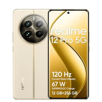 Imagen de Móvil realme 12 Pro, Beige, 256 GB, 12GB RAM, 6.7&quot; OLED, FHD+, Snapdragon® 6 Gen 1 5G, 5000mAh, Android