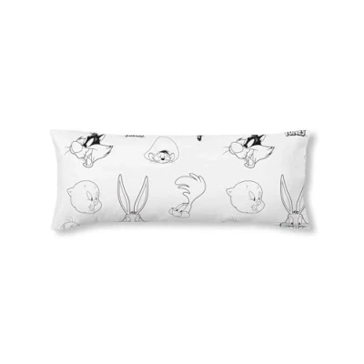 Imagen de BELUM Funda de Almohada 100% algodón Looney B&amp;W Cama 90 cm, Suave, Varios tamaños