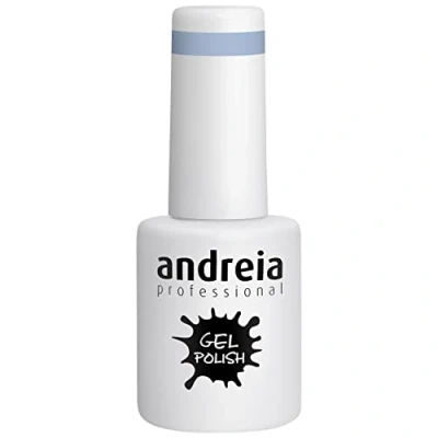 Imagen de Andreia Pintauñas Semipermanentes Esmalte Semipermanente Profesional para Uñas de Gel Manicura con Brillo Intenso que Dura Hasta 4 Semanas Color 287 Azul Sombras Verde 10,5 ml