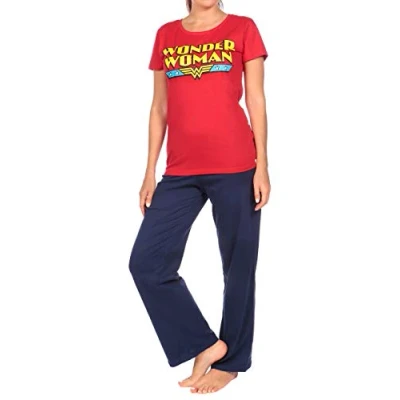 Imagen de DC Comics Pijama para Mujer Wonder Woman Rojo Large
