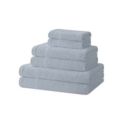 Imagen de Degrees home Toallas baño Juego de 2 Ducha, Manos y bidé 100% Algodón 480 g/m2