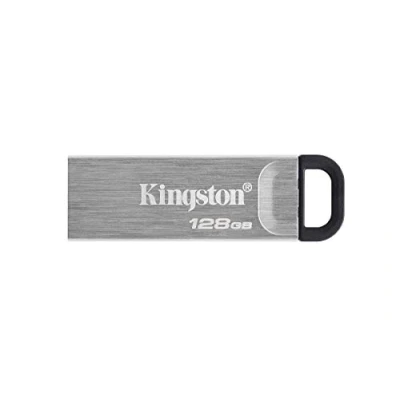 Imagen de Kingston DataTraveler Kyson USB 3.2 Gen 1 Memoria 128GB con Elegante Carcasa metálica sin capuchón