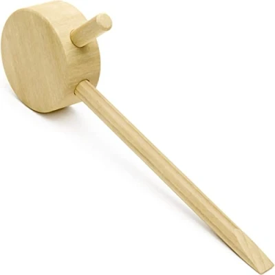 Imagen de Varena Abrelatas Original Manual de Madera para abrir facil latas anillas, Utensilio Cocina Abridor Conservas sin esfuerzo