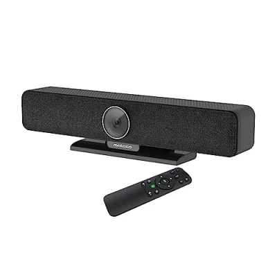Imagen de Matosio PumaPro Cámara de videoconferencia 4K, Campo visión Amplio 120, Altavoz y micrófono para conferencias, con Control Remoto, Salas reuniones hasta 20 Personas