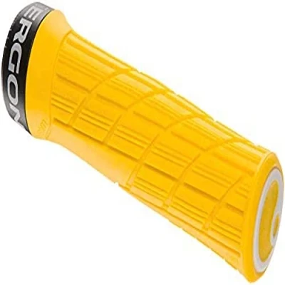 Imagen de Ergon Grips Technical Ge1 EVO Slim Yellow Mellow (Amarillo) Asa para Bicicleta, Unisex Adulto, Talla única
