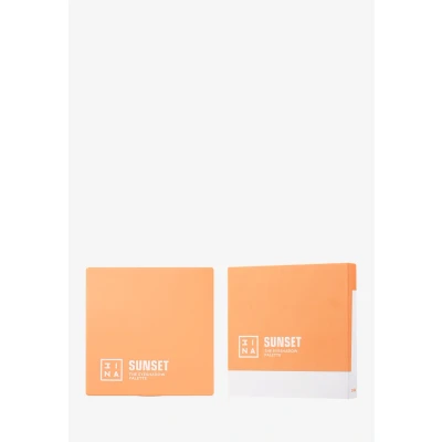 Imagen de 3INA MAKEUP The Sunset Eyeshadow Palette Multicolor Paleta de sombra ojos con 9 colores Sombras mate y brillantes Larga duración alta pigmentación Vegan Cruelty Free