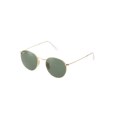 Imagen de Ray Ban Round Metal Unisex Gafas de sol, Talla: 53, Grün